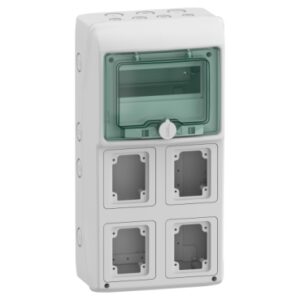 Mureva Enclosure IP65 for IEC sock 8Mx4