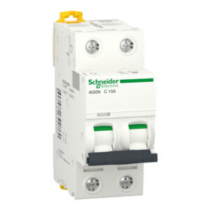 INTERRUPTOR TERMOMAGNETICO 2X10A, 10KA/220V ACTI 9 iK60N , CURVA C