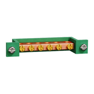 Easy9 Busbar 6holes Earth Flush & Surf