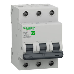 Easy9 MCB 3P 25A C 6000A 400V