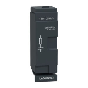 BLOCK ANTIPARASITARIO RC 110/240 VAC PARA LC1D40A AL LC1D65A, MONTAJE P/ TORNILLO EVERLINK