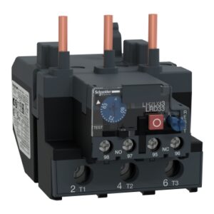 RELE TERMICO REGULABLE TESYS 63-80A P/CA Y CC (1NA+1NC)