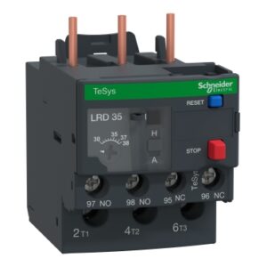 RELE TERMICO REGULABLE TESYS 30-38A P/CA Y CC (1NA+1NC)